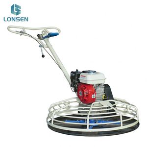 BMP100 Peru Type Gasoline Engine Concrete Power Trowel <b>Machine</b> with Gearbox & Bearing 5.5-9hp Short Turning Radius - Product Image 4