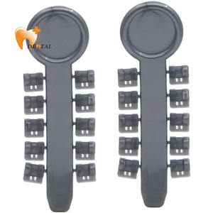 Un Paquete de goma transparente de 20 almohadillas giratorias de ortodoncia dental para uso en laboratorio - Product Image 1