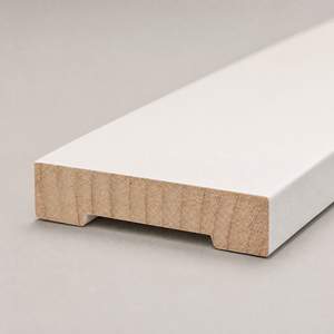 Plinthe <span class=keywords><strong>en</strong></span> bois massif blanc apprêté pour décoration intérieure, vente <span class=keywords><strong>en</strong></span> gros - Product Image 1