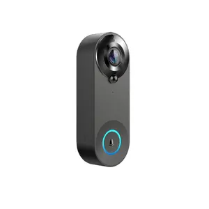 Akıllı kablosuz WiFi hareket sensörü kapı zili ve Video kamera 1080P Lens IR gece görüş kapı zili destek Tuya/ Ubox App