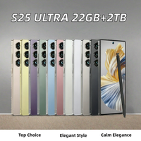 22GB+1TB 144Hz 7.3 Inci CPU Deca Core Kamera Belakang 108MP Dual Sim Smartphone 5G S25 Ultra