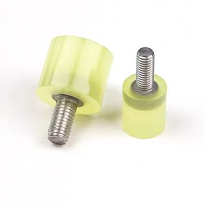 Servicio personalizado de fabricación de moldes para tornillos recubiertos de PU de acero inoxidable 304 Pernos de amortiguación antivibración Tamaño de la cabeza de goma Color - Product Image 5