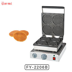 Machine à gaufres double nid d'abeille verticale belge à quatre espaces Mini Commercial Industriel Gaz/Électrique <span class=keywords><strong>Cuisinart</strong></span> Ménage - Product Image 3