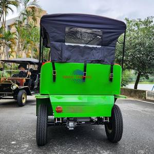 Coche Eléctrico Clásico de Estilo Vintage de 1903, Diseño Antiguo, 4 Ruedas, Motor de 48V/5KW, 30km/h, para Zonas Históricas - Product Image 2