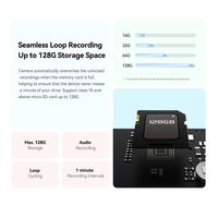 Paling Populer DDPAI N3 Pro 128GB Depan 1600P / 2.5K Belakang 1080P Full Hddash Cam Fhd Perekam Mobil Kotak Hitam Dash Cam