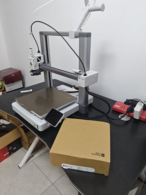 Global Version A1 Combo 3D Filament Printer Fully Automatic Leveling High-speed Precision Multi-color 3D Printer