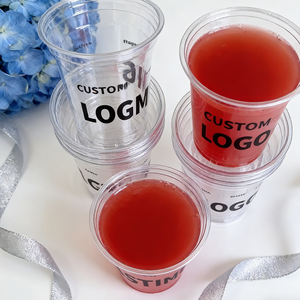Gobelets en plastique PET à paroi simple de 32 oz (90 mm) pour mariage, camping, avec surprise personnalisée, vaisselle jetable pour fête - Product Image 2