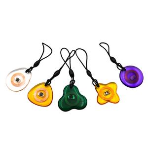 Getsmart Epoxy 125kHz/13.56MHz IC/ID TK4100 T5577 NFC RF08 RFID Mini Etiquetas Llaveros Transparentes Tarjetas NFC Adhesivas Madera OEM - Product Image 4