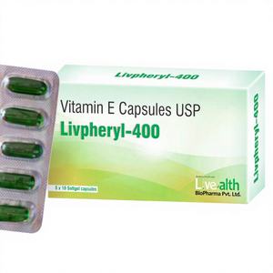 วิตามินอีธรรมชาติแบบซอฟเจล อาหารเสริมสมุนไพรเพื่อสุขภาพ ช่วยฟื้นฟูผิว บำรุงเส้นผม เสริมสร้างภูมิคุ้มกัน - Product Image 1