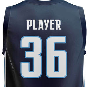 Camiseta de Baloncesto Nueva al Por Mayor de Alta Calidad, Transpirable, con Logotipo Bordado, Sin Mangas, en Venta - Product Image 4