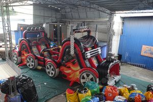 Emocionante Circuito <span class=keywords><strong>de</strong></span> Obstáculos Inflable con Temática <span class=keywords><strong>de</strong></span> Autos y Camiones, Diseñado <span class=keywords><strong>para</strong></span> Adultos, Eventos, Alquileres y Parques <span class=keywords><strong>de</strong></span> Diversiones Comerciales. - Product Image 4