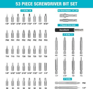 Nuevo Kit de Reparación de Acero Personalizado de 53 Piezas/Juego, Juego de Puntas Magnéticas con Estuche - Product Image 2