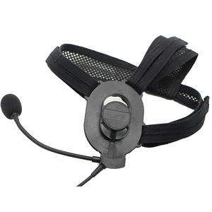 Cuffie Tattiche Leggere Power-Time PTE-M10 per Uso sul Campo con Radio Portatile, Fascia in Rete e Interfaccia <span class=keywords><strong>Audio</strong></span> Cablata - Product Image 4