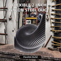 Conduit en plastique corrugué renforcé de fil de fer, 1-1/2 pouce, haute pression, tube de protection de câbles durable