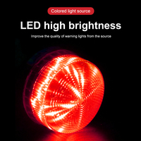 Feu de signalisation stroboscopique 12V 24V 220V LED-5061, voyant lumineux rond clignotant, lampe LED, signal d'avertissement de sécurité, alarme