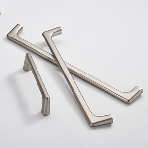 Bán buôn Hợp kim kẽm hiện đại Matt vàng đen đồ nội thất tủ bếp xử lý Trung Quốc ngăn kéo tủ quần áo tủ quần áo kéo tủ xử lý - Product Image 4