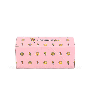 Manufacturer Supplier Foldable Mochinut Donut Corndog Boxes Premium Paper Packaging for Food Sushi <strong>Dogs</strong> Chewing Gum Embossing - Product Image 4