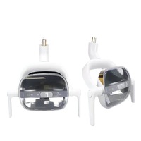 Lampe dentaire LED bicolore sans ombre, réflecteur de fauteuil, lumière de chirurgie buccale jaune et blanche, classe II