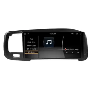 车载收音机2 Din 8.8英寸多媒体播放器适用于沃尔沃S60 V60 2018-2020车载收音机WIFI BT DSP立体声
