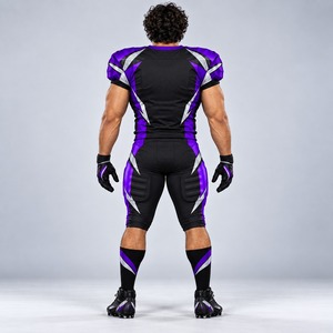 Uniforme de football américain 2026 à faible MOQ, respirant, anti-UV, écologique, disponible à un prix raisonnable - Product Image 6