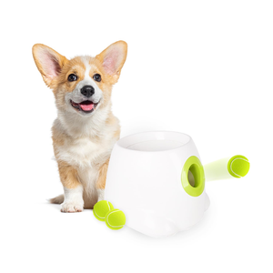 Automatic Pet Ball Thrower Mini Tennis Ball Launcher Toys Durable Dogs Interactive Toy for Dogs Pets Boredom Relief - Product Image 1