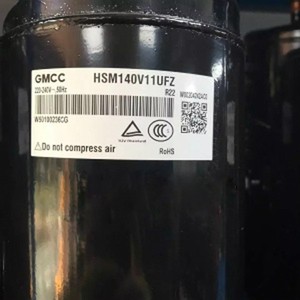 คอมเพรสเซอร์โรตารี่แบบฟิกซ์ดิสเพลสเมนท์ Meizhi HSM140V11UFZ ใช้สารทำความเย็น R22 กำลัง 1.5 แรงม้า สำหรับเครื่องปรับอากาศ - Product Image 1