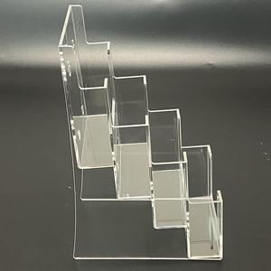 Treo tường hoặc máy tính để bàn Acrylic <span class=keywords><strong>Brochure</strong></span> chủ <span class=keywords><strong>4</strong></span> túi rõ ràng văn học <span class=keywords><strong>Rack</strong></span> hiển thị cho tờ rơi, tờ rơi, và Catalog - Product Image 3