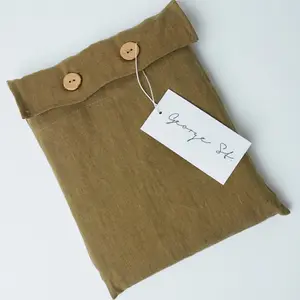 Stone Washed French Linen sheet set 100% Flax Linen Bedding Duvet Set Vintage Washed