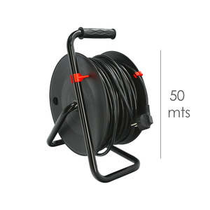 Cavo Industriale Estensibile con 4 Prese, 50 Metri, Cavo 3 x 1,5 mm, con Protezione da Sovraccarico - Product Image 2
