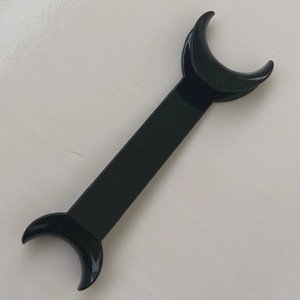 Gancho dental ortodóntico de doble cabeza negro mediano, desechable, abridor bucal bidireccional, desbridador bucal dental - Product Image 3