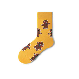 Chaussettes de Noël personnalisées en coton pour adultes, chaussettes de sport pour femmes, lot de chaussettes en vrac, idée cadeau, chaussettes de Noël sportives - Product Image 2