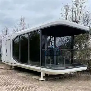Individuell gestaltetes tragbares Mobilheim im Freien fertighaus Raumkapselhaus