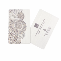 Individuell Lasergravierte Bedruckte Programmierbare RFID Bambus-Holz NFC Visitenkarte Hotel-Holzschlüsselkarte 125kHz 860-960MHz mit 1K