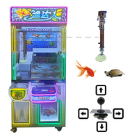 Grande machine à griffes pour grue d'arcade commerciale personnalisée Nouveau kit de prix pour attraper du poisson Jeux à pièces