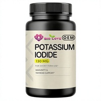 Formule Scientifique 60 Comprimés d'Iodure de Potassium pour Adultes – Soutien Naturel à Faible Teneur en Sucre pour la Thyroïde – Complément Quotidien Essentiel