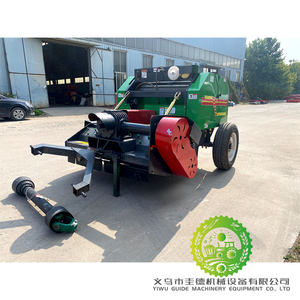 Mini-presse à balles rondes pour ensilage et foin, ensacheuse de balles de blé/paille - Product Image 6