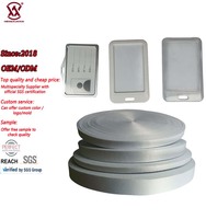 Porte-cartes transparent en plastique personnalisable, vente en gros directe d'usine, pour cartes d'identité professionnelles, de bureau, d'étudiant, avec cordon
