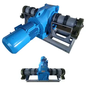 Large Material Lifting Winch Double Drum Winch For Sale Double Drum Deck Lifting Winch Can Be Customised