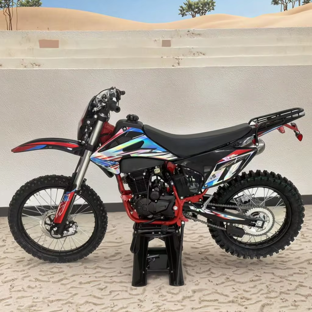 Hot Selling 300cc  Steel Off-Road Dirt Bikes Electric Start Brushless Motor  Single Cylinder Dirt Bikes
