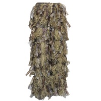 Combinaison de chasse Demarui GS003 personnalisée en tissu polyester respirant léger camouflage vert pour l'observation des oiseaux