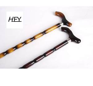 Gli anziani usano stampelle in legno come stampelle artigianali in legno leggere <span class=keywords><strong>e</strong></span> antiscivolo - Product Image 3