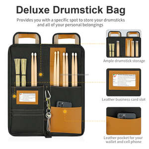 Durable impermeable portátil <span class=keywords><strong>baquetas</strong></span> mazo bolsa soporte plegable Delgado instrumento bolsas - Product Image 5