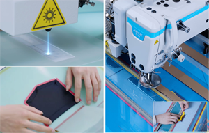 Nuova Macchina per Modelli <span class=keywords><strong>JACK</strong></span> M5 con Apertura Laser a Suzione, Macchina da Cucire per Tasche - Product Image 4