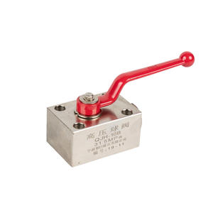 Válvulas de Bola de Alta Presión de Control Manual Resistentes a la Corrosión Industriales Tipo QJH, Acero al Carbono, Suministro Directo de Fábrica - Product Image 1