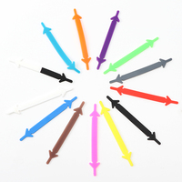 Lacets de sport sans nœud en silicone de couleur personnalisée Idées de produits de loisirs confortables