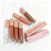 Vente Flash : Rouge à Lèvres Liquide Herbal Hydratant Effet Brillant, Huile Repulpante, Gloss Nude Mignon pour Maquillage des Lèvres – Marque Privée