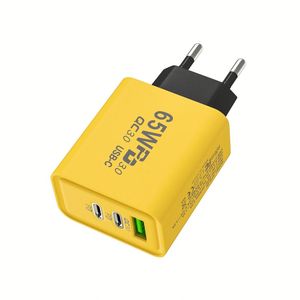 65W USB C Wall Charger QC3.0 PD USB Type C Fast Charging Mobile Phones Chargers <b>Adapter</b> - Product Image 1