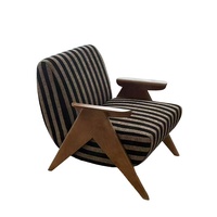 Moderner Nordischer Sessel für Hotel und Restaurant, Mid-Century Modern Stuhl, Loungesessel, Möbel-Set für das Wohnzimmer