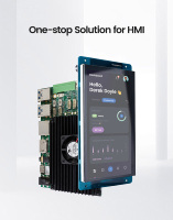 Module LCD Android 11 Linux 8 pouces RK3566 RK3568 ARM avec RS232 TTL 4G LAN pour équipement robotique