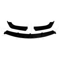 Divisor de Parachoques Delantero de 3 Piezas con Aspecto de Fibra de Carbono HS E90 para BMW Serie 3 E90 SE LCI 2009 2010 2011 2012